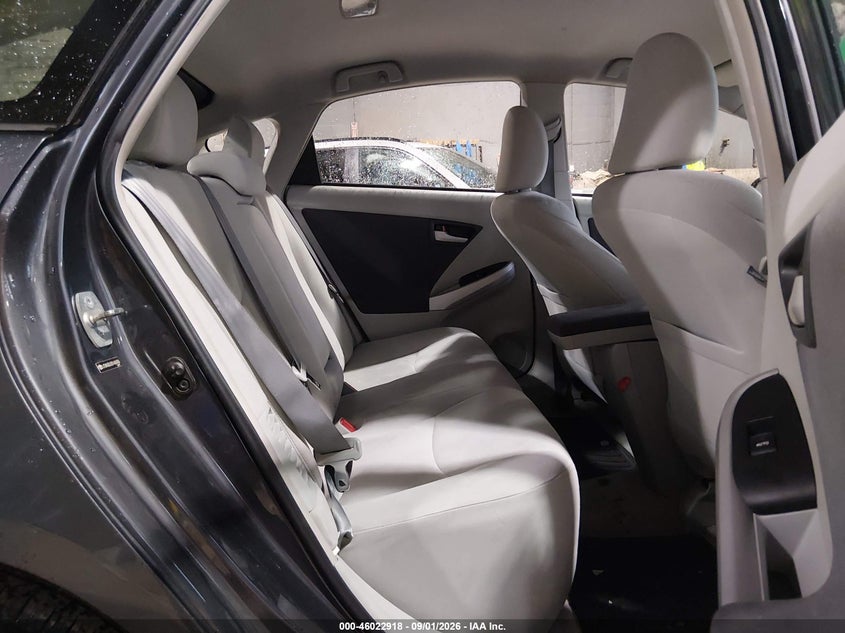 2011 TOYOTA PRIUS HATCHBACK 1.8L I-4 DOHC, VVT, REGULAR , 98HP