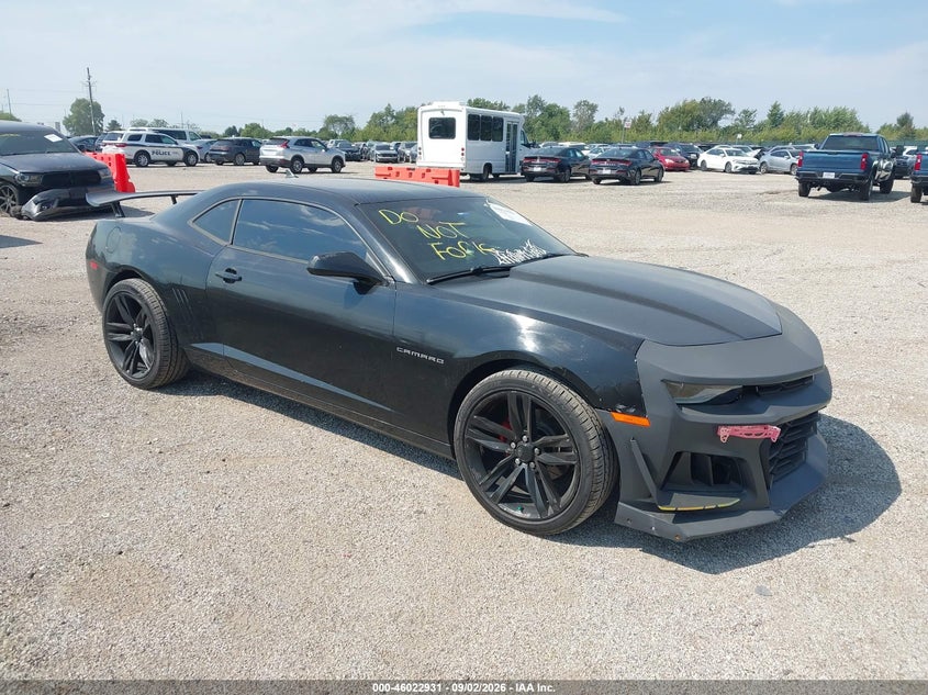 Vin: 2g1fe1e30d9239010, lot: 46522323, chevrolet camaro 1ls 2013 img_1