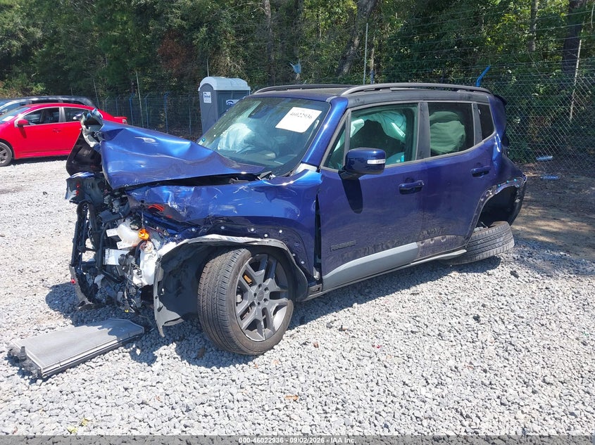Vin: zacnjab17kpk40641, lot: 46522327, jeep renegade limited fwd 20192