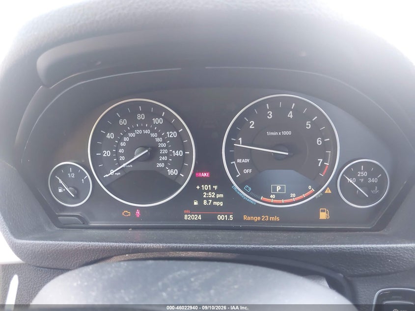 BMW 328I 2012 VIN WBA3A5G59CNP16120