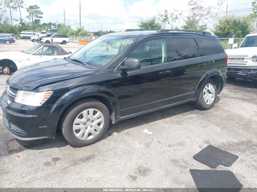 Vin: 3c4pdcab9lt279010, lot: 46522335, dodge journey se value 20202