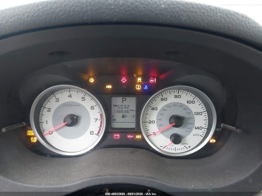 2013 SUBARU IMPREZA auction photo 7