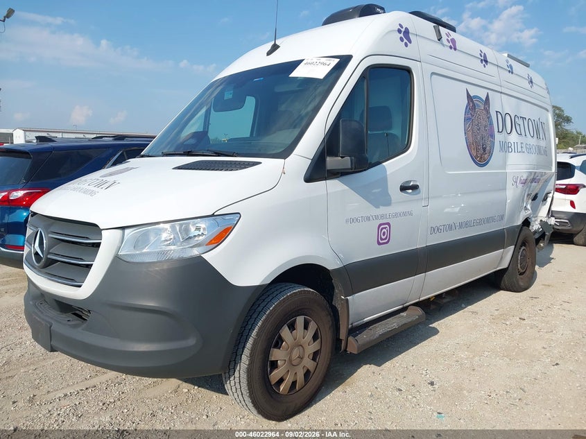 Vin: w1w4nbhyxst203265, lot: 46522355, mercedes-benz sprinter 2500 standard roof 4-cyl diesel ho 20252