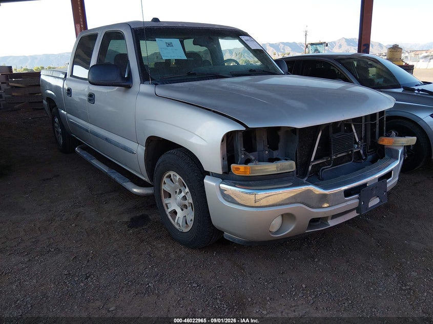 2005 GMC Sierra 1500 Sle, Перёд, IAAI, VIN 2GTEC13T051391140