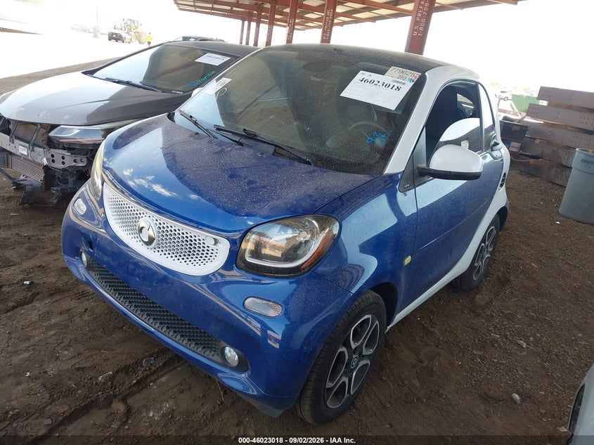 SMART FORTWO 2017 VIN WMEFJ5DA0HK172988
