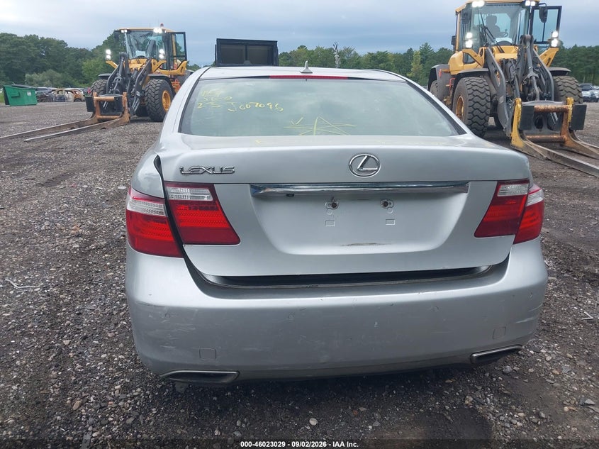 LEXUS LS 460 2008 VIN JTHGL46F085026880