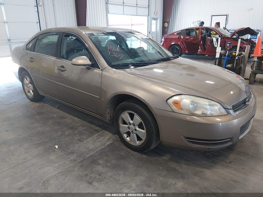 2006 Chevrolet Impala Lt, Wear, IAAI, VIN 2G1WT55K669329656