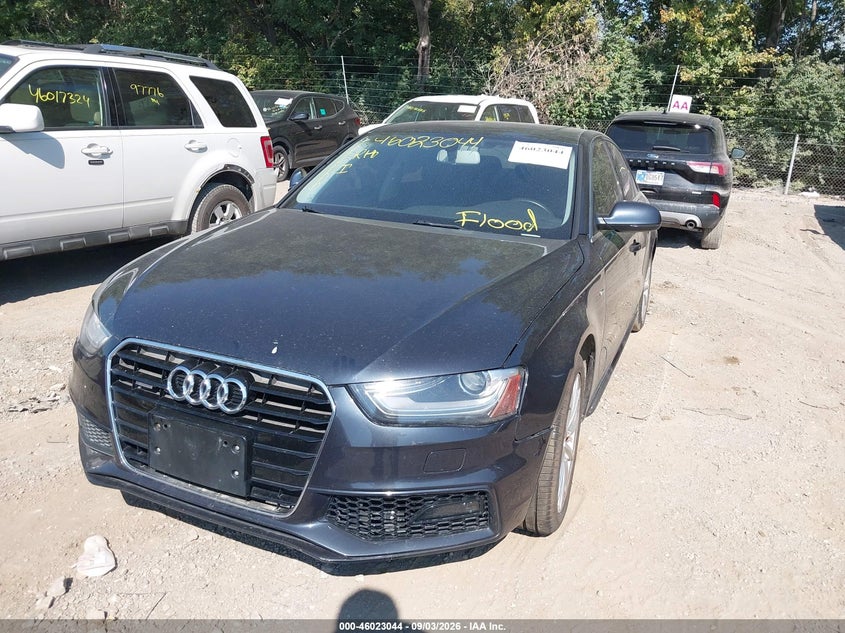 AUDI A4 2016 VIN WAUBFAFL6GN009827