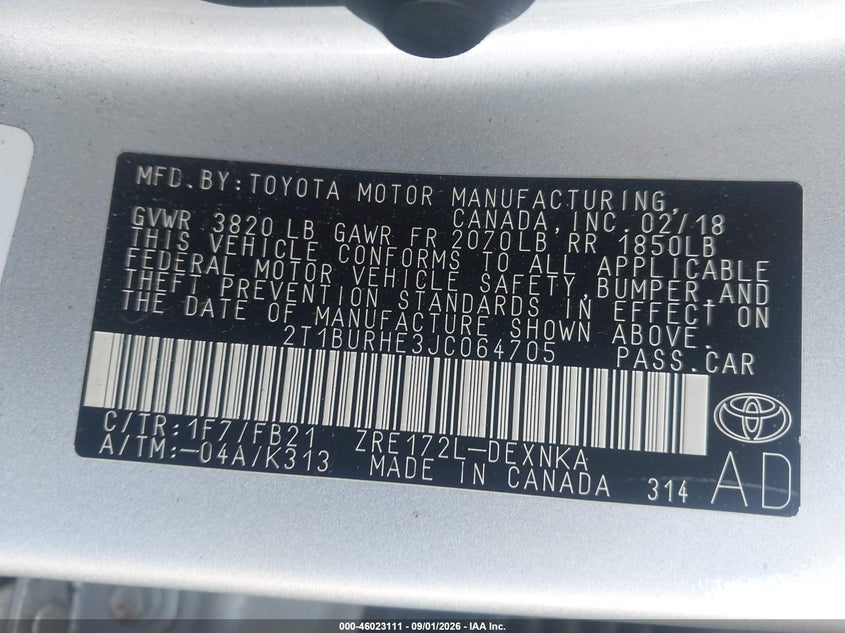 TOYOTA COROLLA - zdjęcie 9