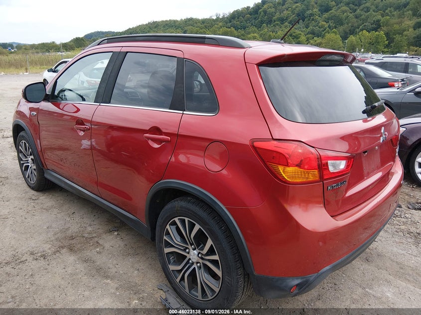 2016 MITSUBISHI OUTLANDER SPORT UTILITY VEHICLE 2.4L I-4 DOHC, VVT, REGULAR , 168HP
