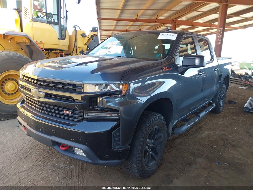 Vin: 1gcpyfedxnz130439, lot: 46522533, chevrolet silverado 1500 ltd 4wd  short bed lt trail boss 20222