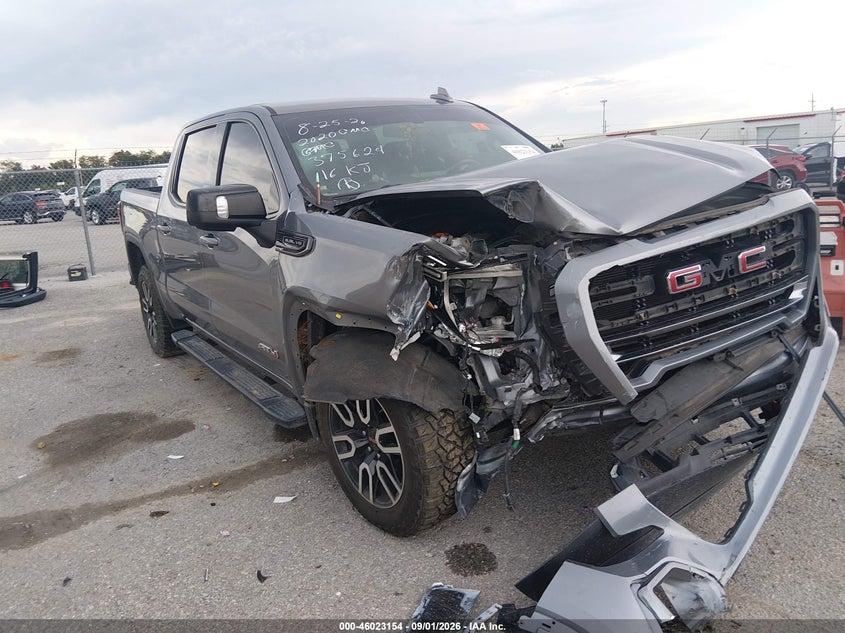 Vin: 1gtp9eed7lz375624, lot: 46522545, gmc sierra 1500 4wd  short box at4 20201