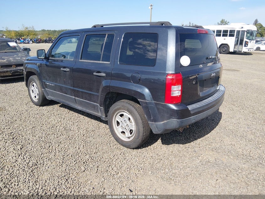 2014 JEEP PATRIOT auction photo 3