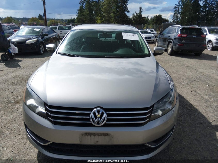 2013 VOLKSWAGEN PASSAT auction photo 6