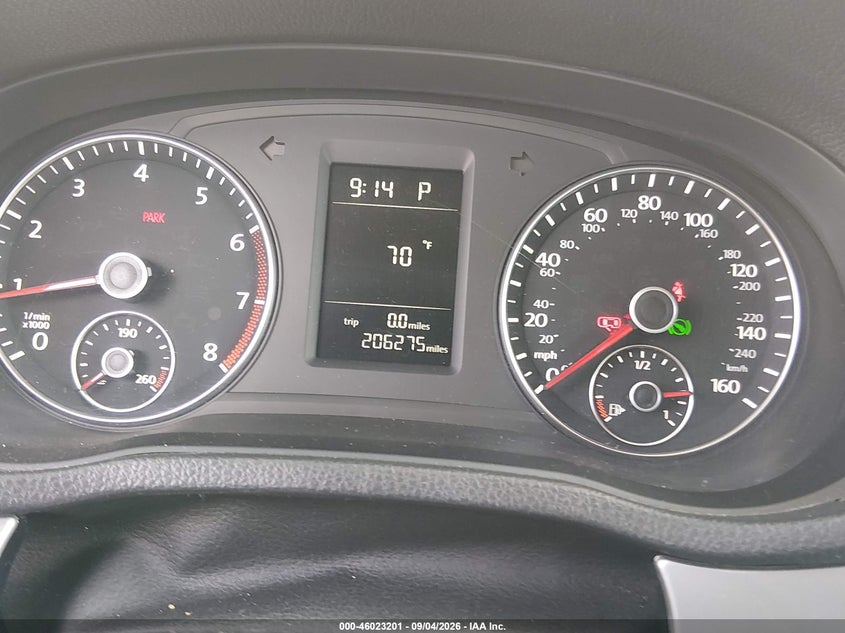 2013 VOLKSWAGEN PASSAT auction photo 7