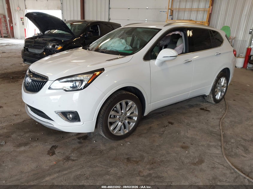Vin: lrbfx3sxxkd009963, lot: 46522593, buick envision awd premium i 20192
