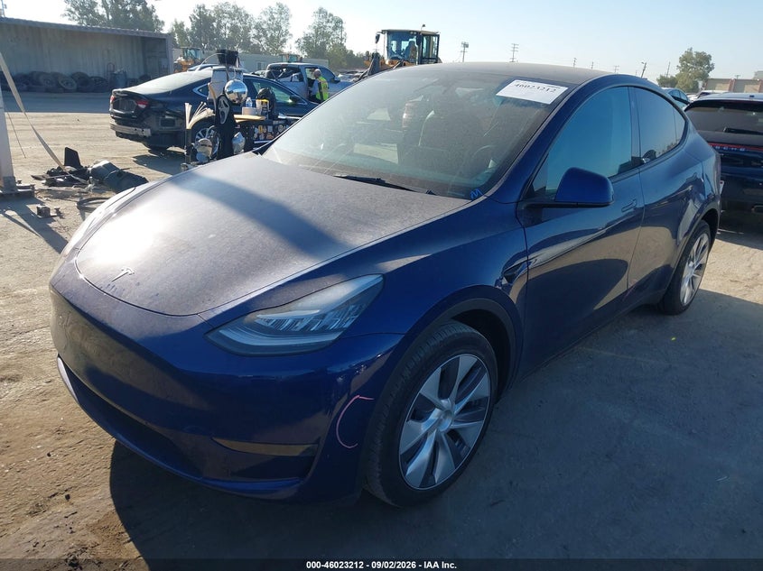Vin: 7saygdee6pa092673, lot: 46522604, tesla model y awd/long range dual motor all-wheel drive 20232