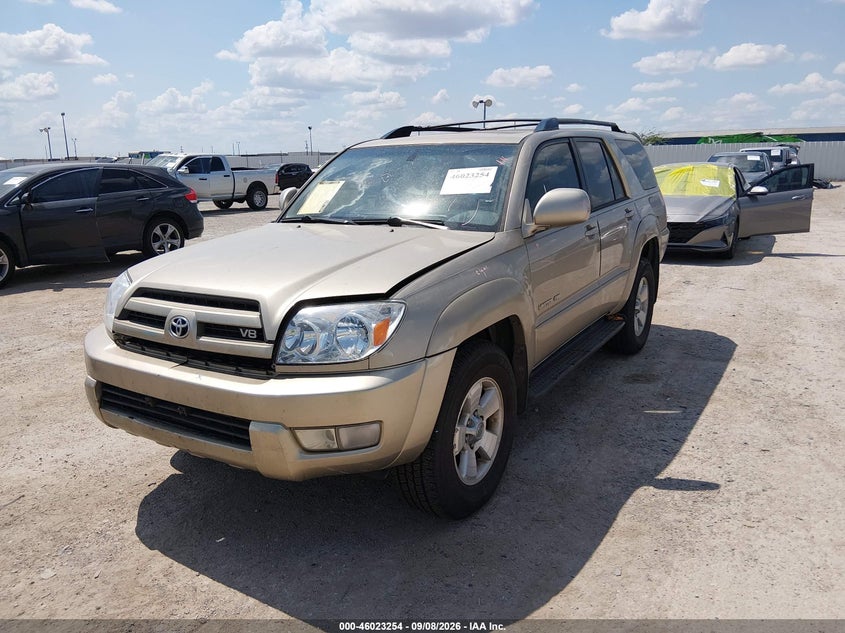 2005 Toyota 4Runner Limited V8, Rear, IAAI, VIN JTEBT17R658024043 — photo 2