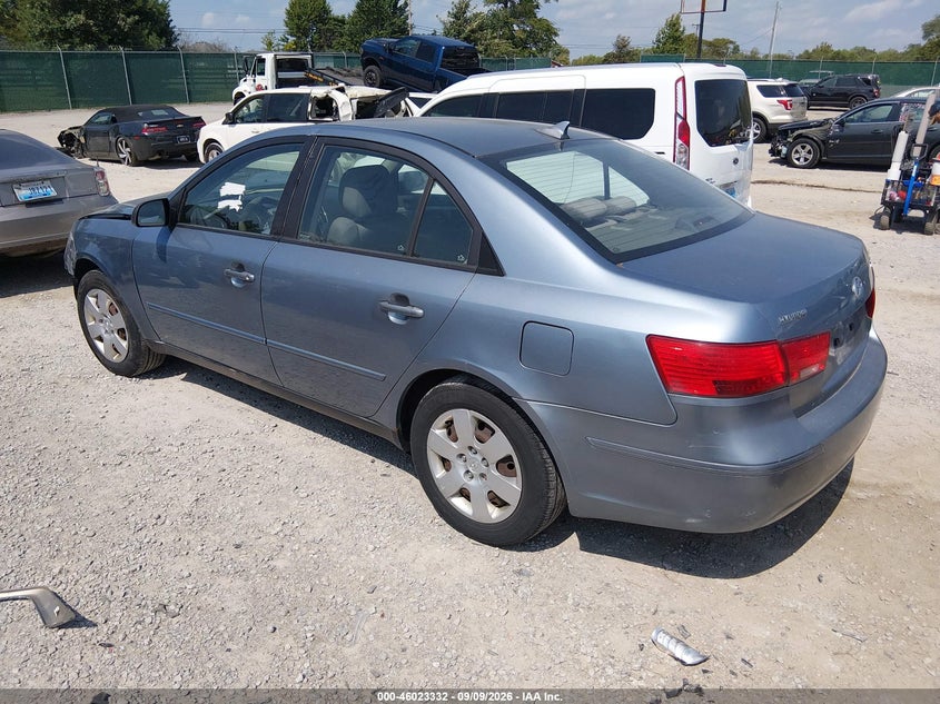 Vin: 5npet4ac4ah643761, lot: 46522723, hyundai sonata gls 20103