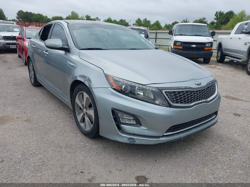 Vin: knagn4ad4e5076210, lot: 46522807, kia optima hybrid ex 2014 img_1