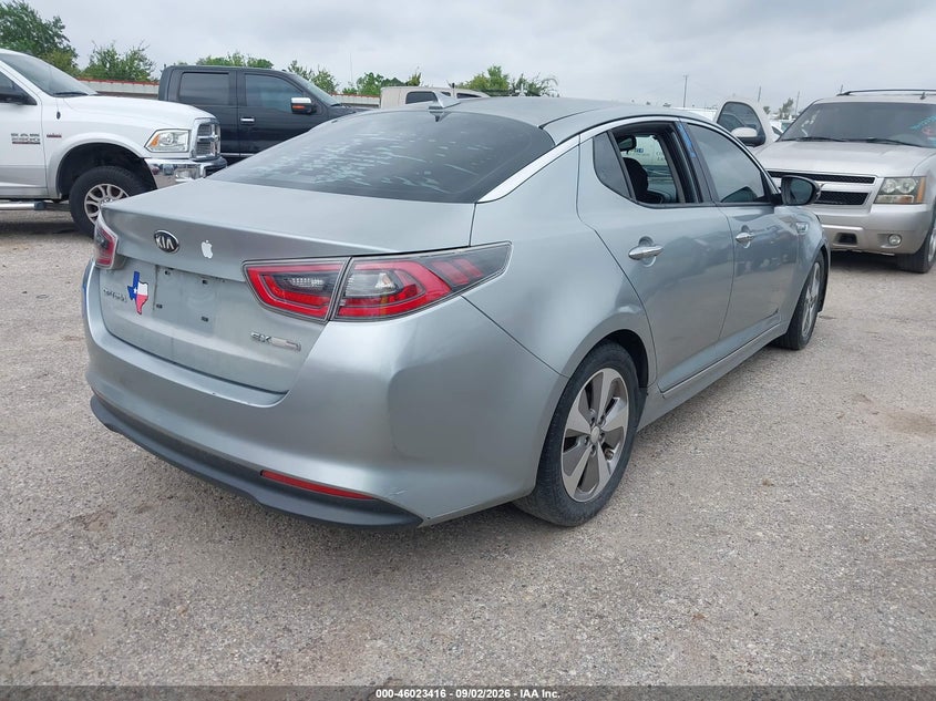 Vin: knagn4ad4e5076210, lot: 46522807, kia optima hybrid ex 20144