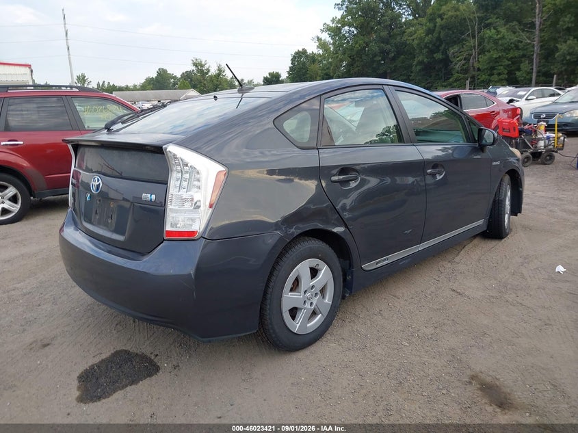 2010 TOYOTA PRIUS HATCHBACK 1.8L I-4 DOHC, VVT, REGULAR , 98HP