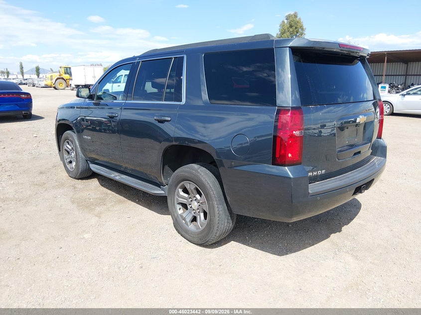 2020 CHEVROLET TAHOE auction photo 3