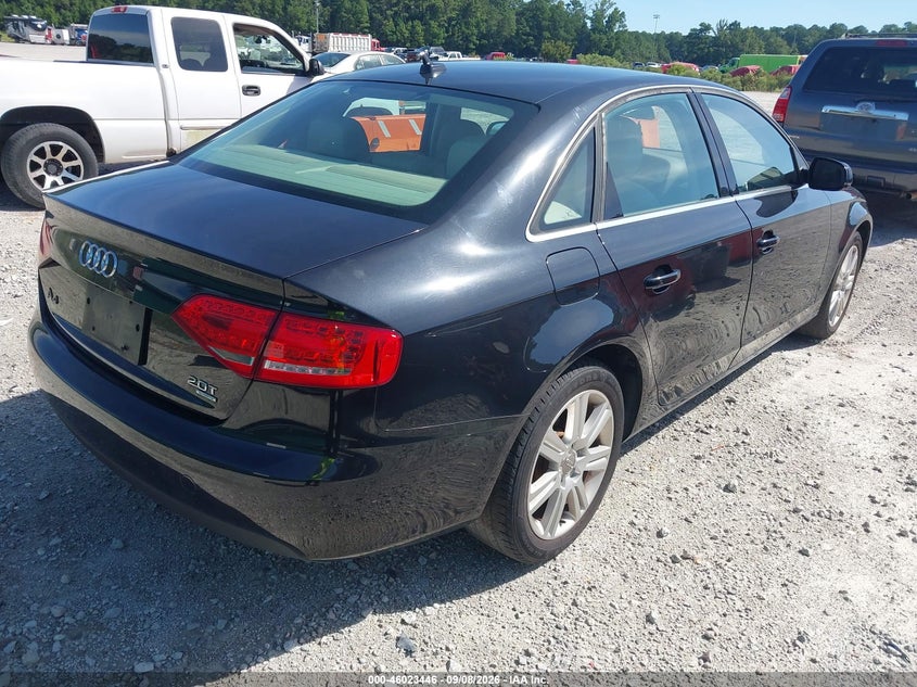 2012 AUDI A4 auction photo 4