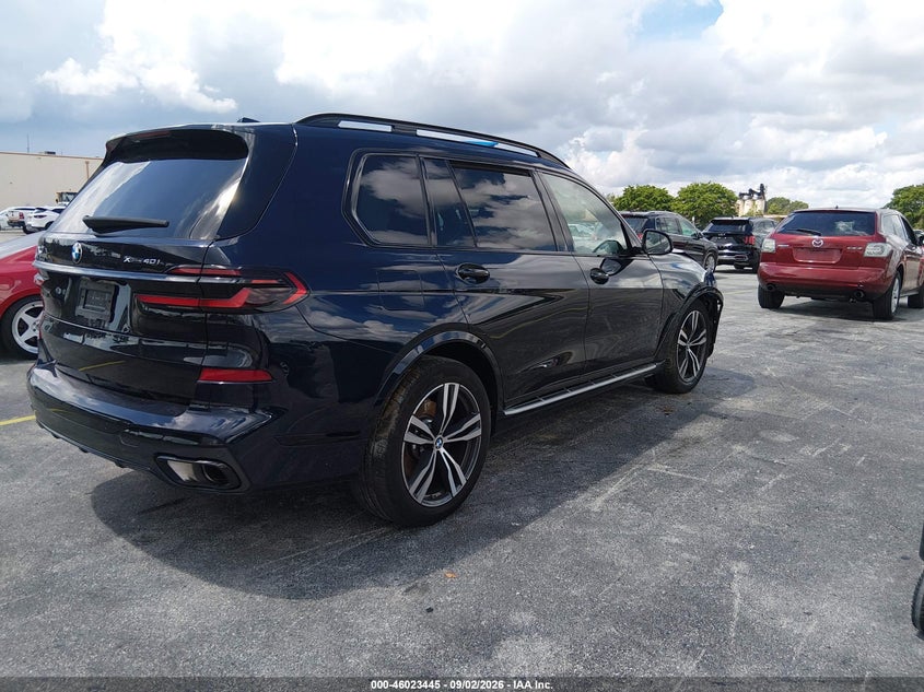Vin: 5ux23em04t9016935, lot: 46522837, bmw x7 xdrive40i 20264