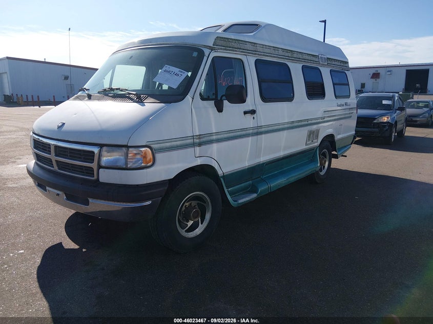 1996 Dodge RAM Van, Обычный износ, IAAI, VIN 2B6KB31Y1TK132121 — фото 2
