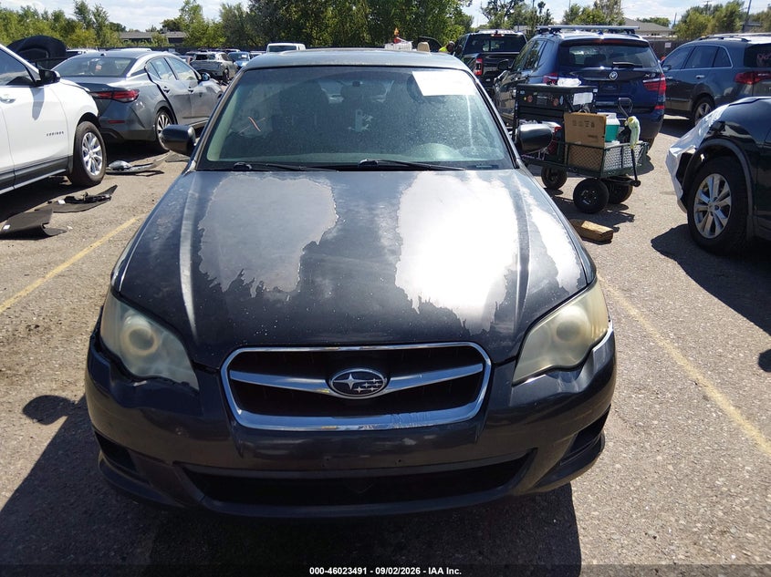 SUBARU LEGACY 2009 VIN 4S3BL616396228445