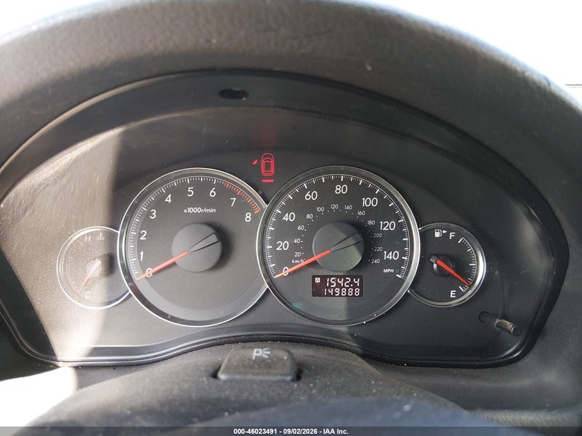 SUBARU LEGACY 2009 VIN 4S3BL616396228445