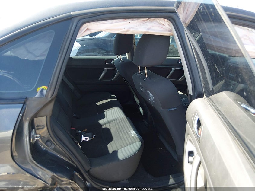 SUBARU LEGACY 2009 VIN 4S3BL616396228445