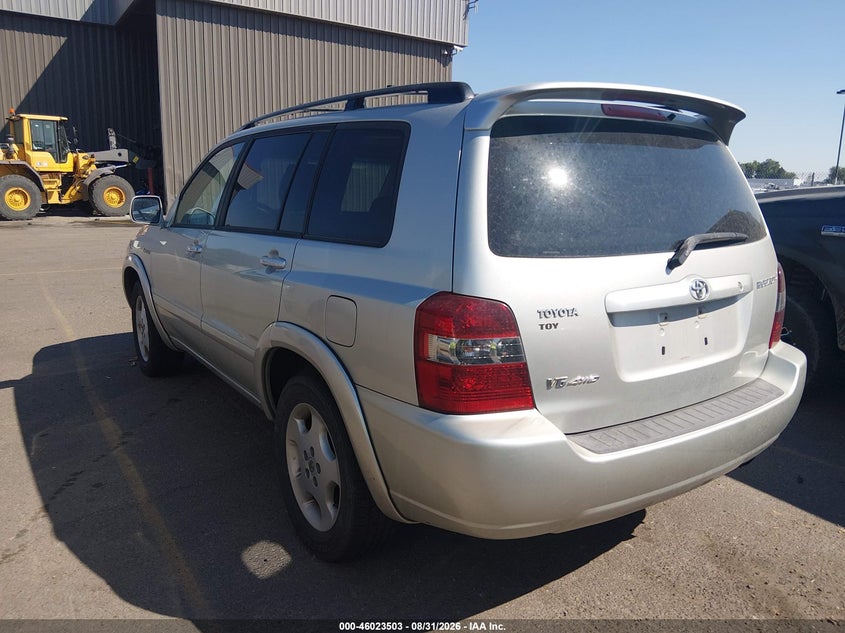 2005 TOYOTA HIGHLANDER auction photo 3