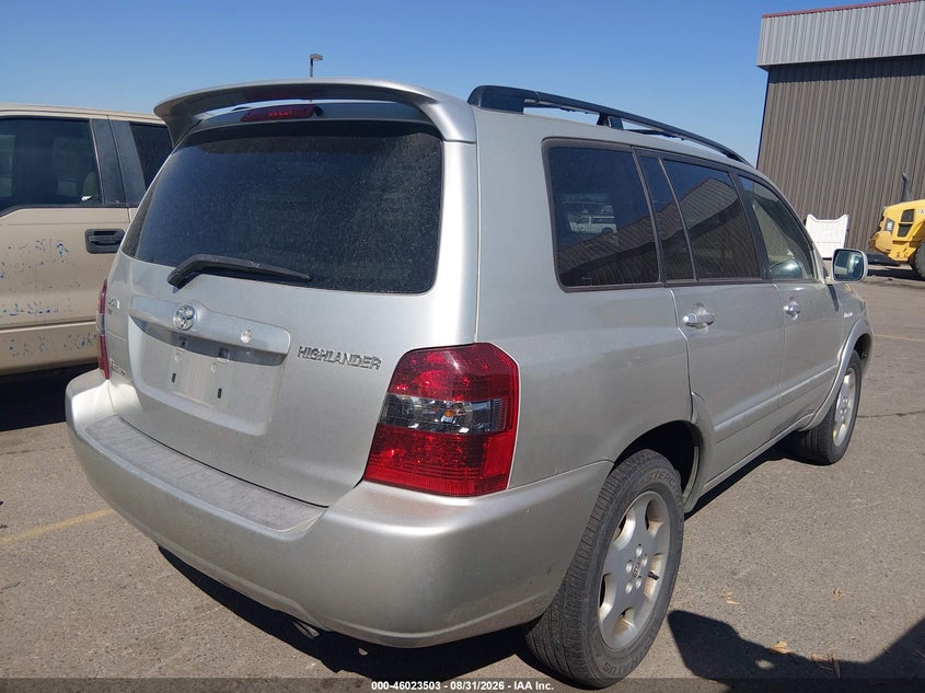2005 TOYOTA HIGHLANDER auction photo 4