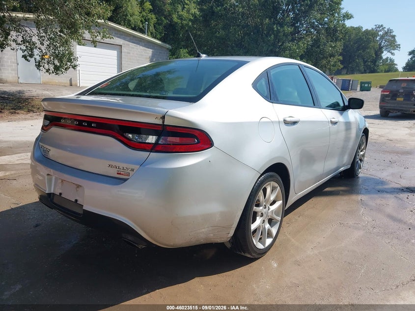 Vin: 1c3cdfbh1dd156946, lot: 46522906, dodge dart rallye 20134