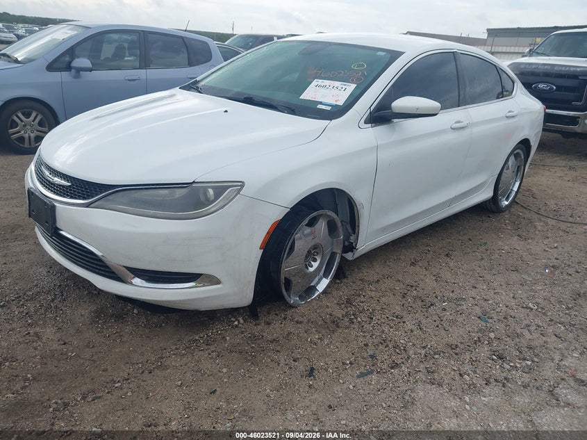 Vin: 1c3cccab6fn624567, lot: 46522912, chrysler 200 limited 20152