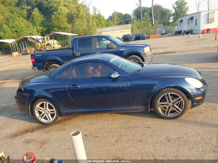 LEXUS SC 430 2002 VIN JTHFN48Y720025850