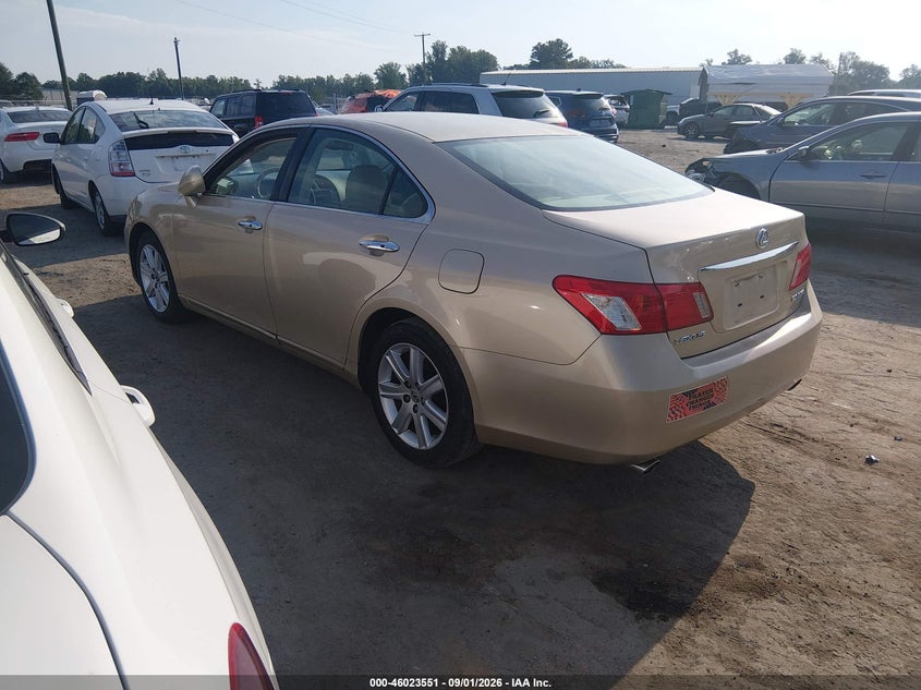 2007 LEXUS ES SEDAN 3.5L V-6 DOHC, VVT, PREMIUM , 272HP