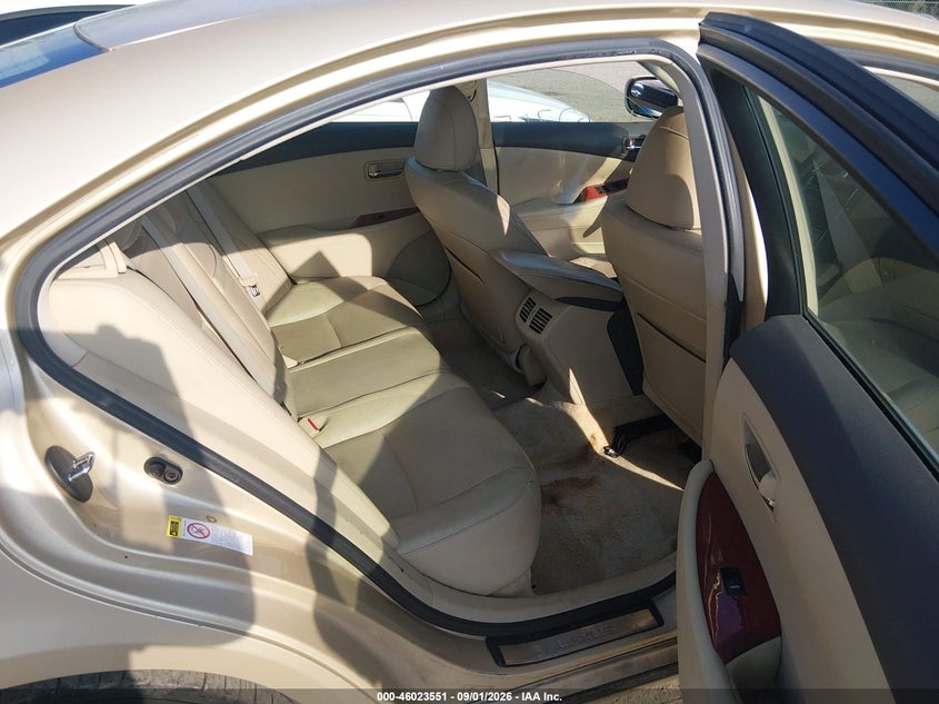 2007 LEXUS ES 350 auction photo 8