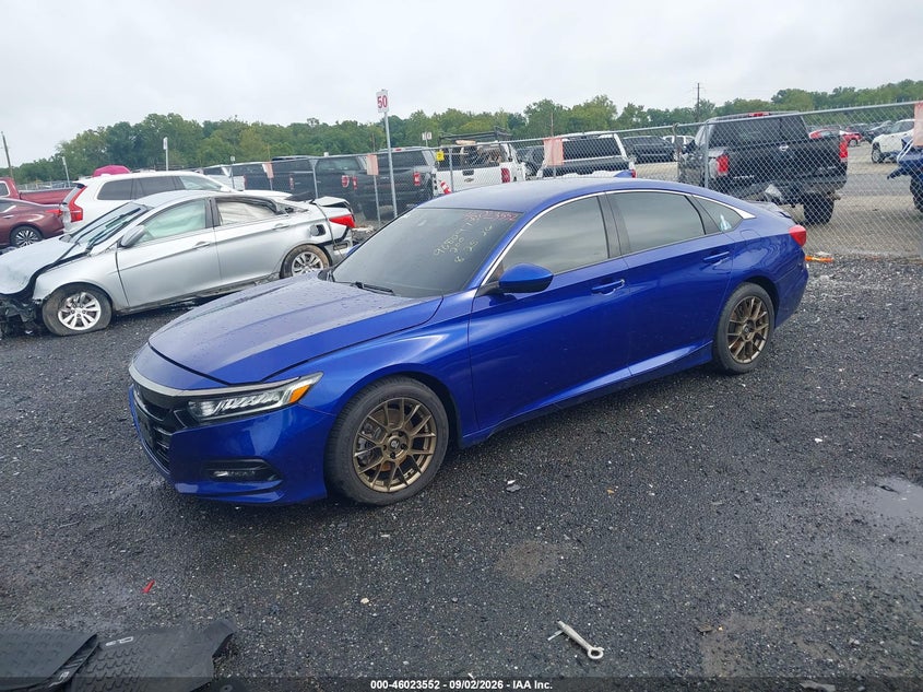 Vin: 1hgcv1f33ka022241, lot: 46522943, honda accord sport 20192