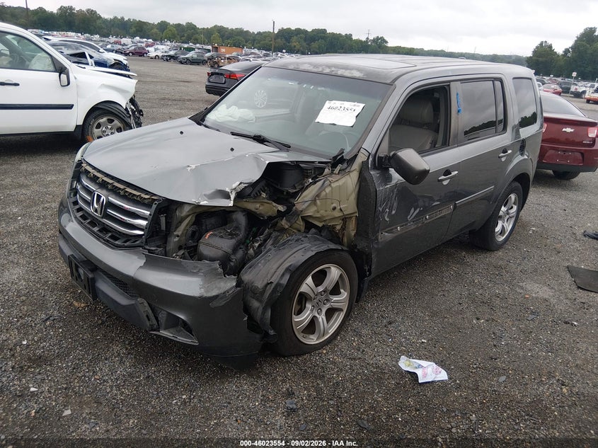 Vin: 5fnyf4h63cb084502, lot: 46522945, honda pilot ex-l 20122