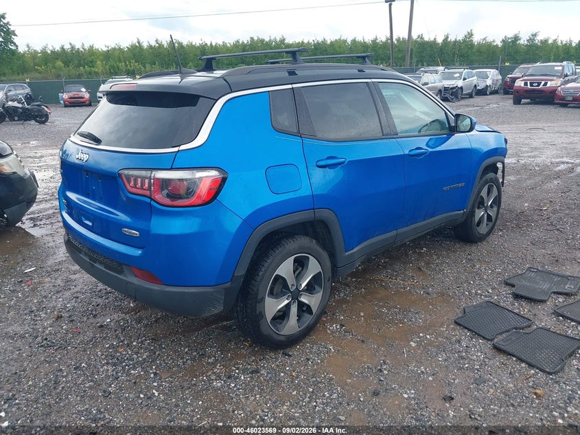 Vin: 3c4njdbb7jt140673, lot: 46522960, jeep compass latitude 20184