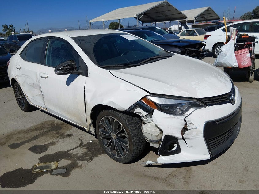 2014 TOYOTA COROLLA auction photo 1