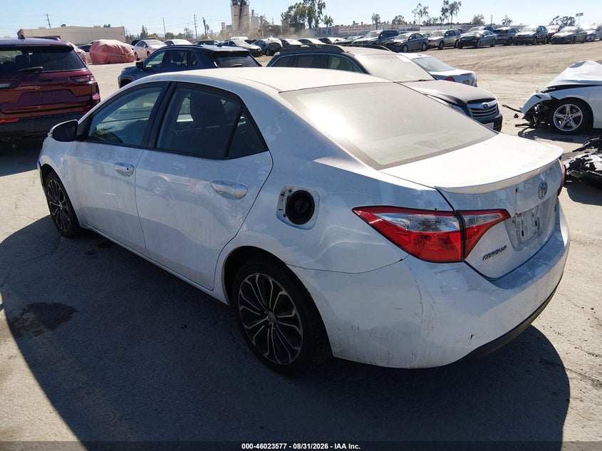 2014 TOYOTA COROLLA auction photo 3