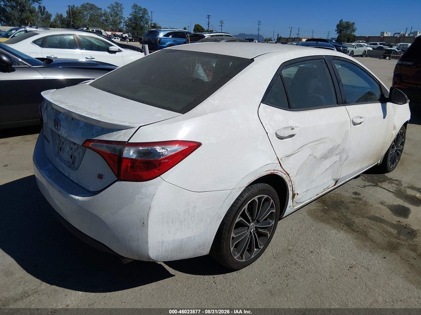 2014 TOYOTA COROLLA auction photo 4
