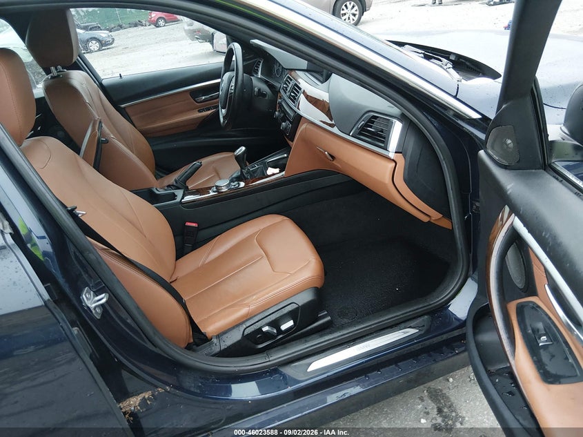 2016 BMW 3ER SEDAN 3.0L I-6 DI, DOHC, VVT, TURBO, PREMIUM , 320HP