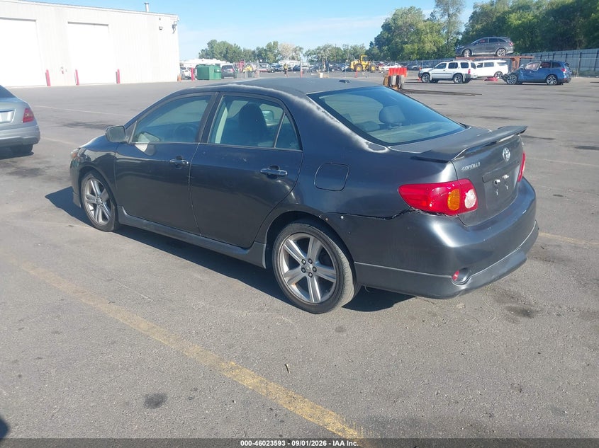 2009 TOYOTA COROLLA auction photo 3