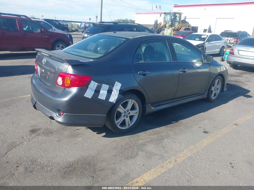 2009 TOYOTA COROLLA auction photo 4