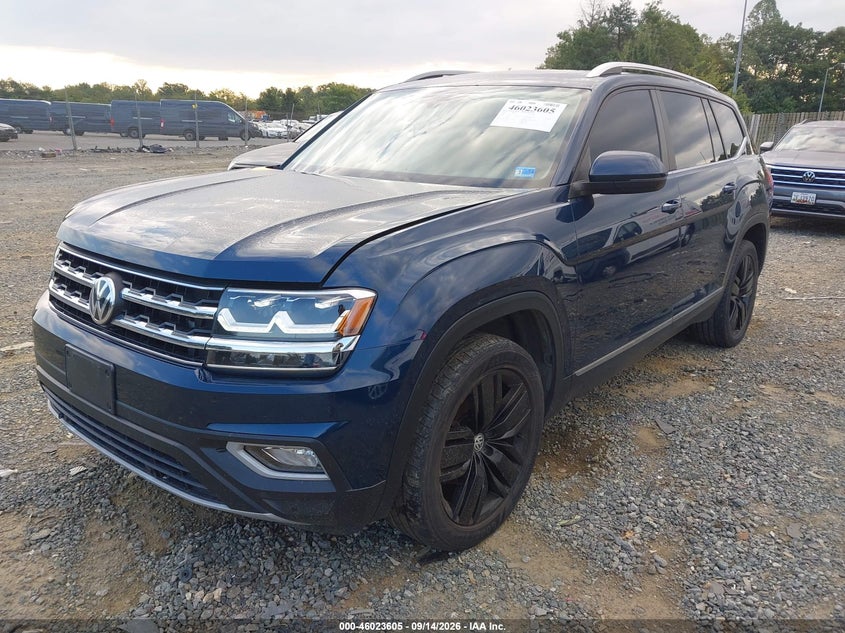 Vin: 1v2er2ca1jc533288, lot: 46522996, volkswagen atlas 3.6l v6 sel 20182